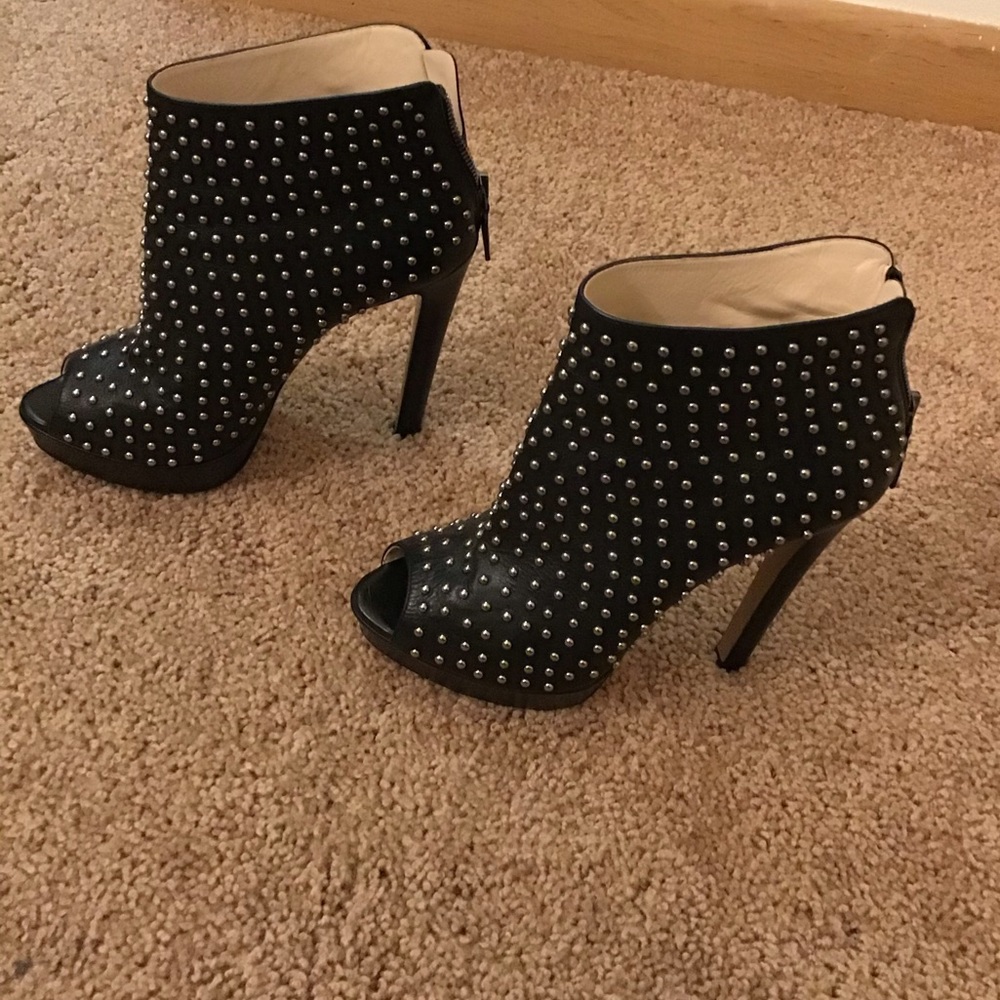 Prada studded booties